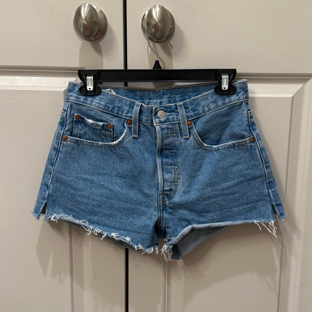 Levi's Classic Blue Jean Shorts
